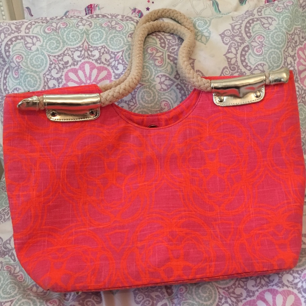 Mud Pie Bag Lady Shoulder Bag - Picture 3 of 8